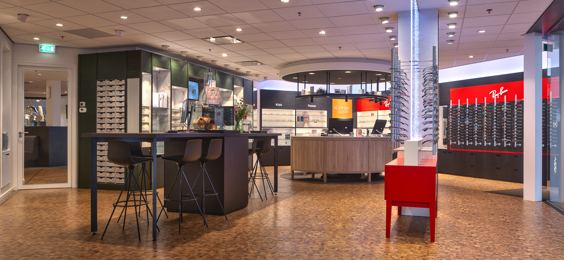 Konings Optiek Design Interior En Realisation By Wsb Shopfitting