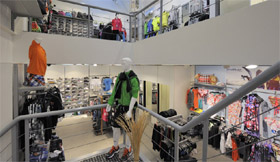 Retail design sportshop Dordrecht - 