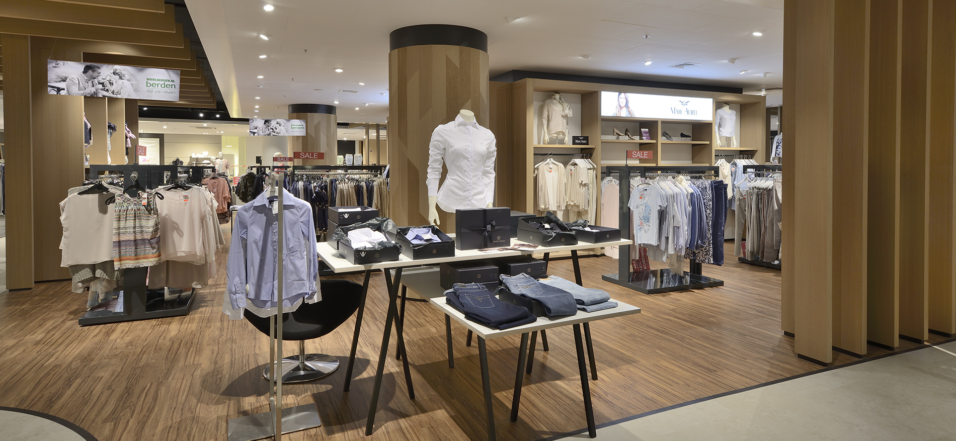 Shopfitting Fashion for Berden Mode - 