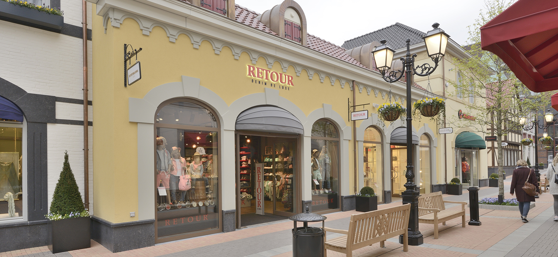 Outlet Center Roermond has gained an appealing store concept